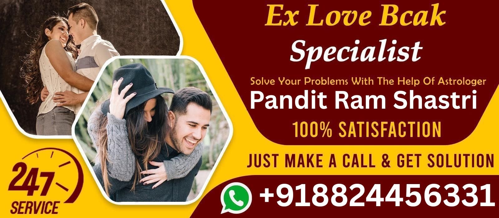  Astrologer Pandit Ram Shastri +91-8824456331